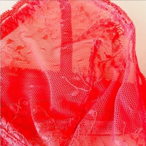 NEW Stella McCartney Orange Underwire Lace Bra 32D - Picture 4 of 5